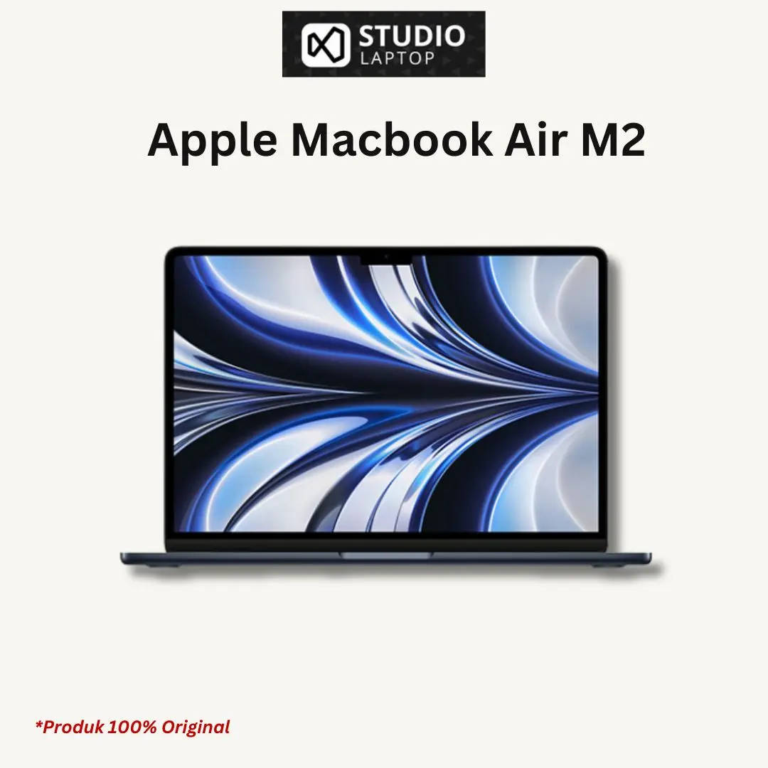 MacBook Air M2 2022 13 Inch RAM 16GB SSD 256GB 512GB RESMI