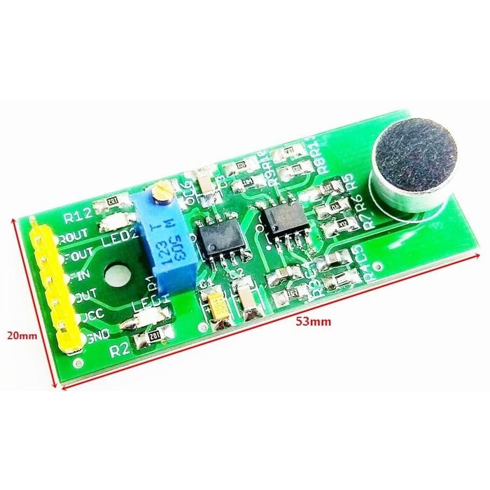 Lm567 Module Jual Sound Frequency Sensor Module Sound Activation LM567 aktifasi ...