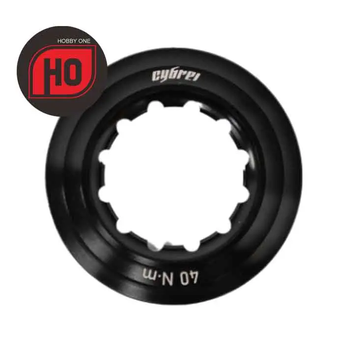 Gambar CYBREI Centerlock Rotor Lockring-Internal Spline - Black dari Hobby One Kota Bandung 3 Tokopedia