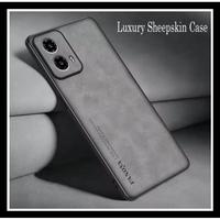 Gambar Motorola Moto G45 5G Fanoya Nappa Original Casing Hard Case Cover Silikon Leather Bumper - HITAM., MOTO G45 dari Case Thebest Kota Administrasi Jakarta Pusat 4 Tokopedia