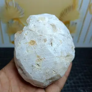 Batu Natural Druzy clear quartz Geode marocco Sphere (1)