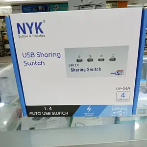 USB sharing switch printer 4 port NYK splitter and switches auto USB switch