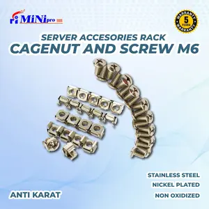 Minipro Cagenut & Screw M06 Accesories Rack Server