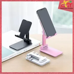 GGT (COD) Phone Holder Foldable Stand Holder Handphone Lipat Folding Universal