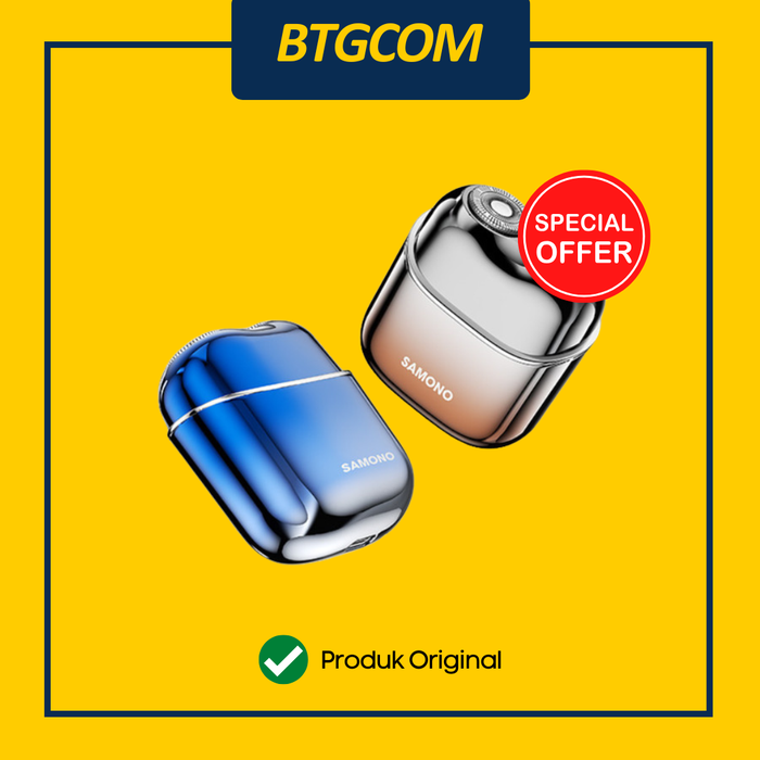 Gambar MINI SHAVER SAMONO SW-ES40 ALAT CUKUR KUMIS JENGGOT ELEKTRIK PORTABLE WATERPROOF dari btgcom Kota Denpasar Tokopedia