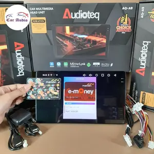 HEAD UNIT ANDROID 10" AUDIOTEQ NFC RAM 2/64 GB INCELL BLACK SCREEN ANDROID 10 INCH AUDIOTEQ NFC CARPLAY ANDROID AUTO