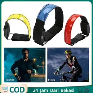 Armband Olahraga Led Banyak Warna sport armband Sport Arm Band Untuk Night Running Safety Belt LED