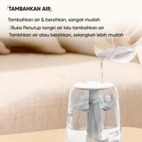 Gambar AQUA HUS101R 3.5L Humidifier with Essential Oil Diffuser Tray Humidifying Mist Spray dari AQUA SMART OFFICIAL STORE Kab. Tangerang 5 Tokopedia