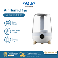 Gambar AQUA HUS101R 3.5L Humidifier with Essential Oil Diffuser Tray Humidifying Mist Spray dari AQUA SMART OFFICIAL STORE Kab. Tangerang 1 Tokopedia