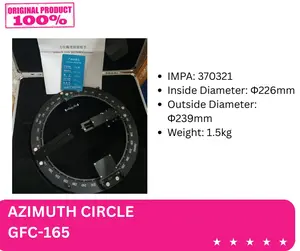 Azimuth Circle GFC 165 GFC165 GFC-165/ Azimut Kompas 6 inchi