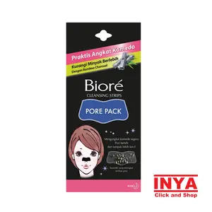 Biore Pore Pack Charcoal  isi 4 sheet
