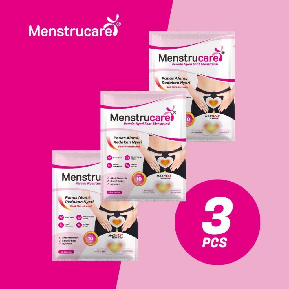 Terbaru Menstrucare Heat Pack Paket isi 3 Pcs lebih mudah