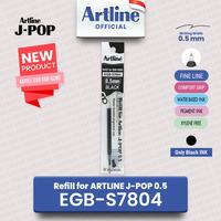 Gambar Refill JPOP EGB-S7804 / Refill Ink for Artline J-POP 0.5mm Gel Inked Roller Ball Black Ink dari Artline Indonesia Kota Surabaya 1 Tokopedia