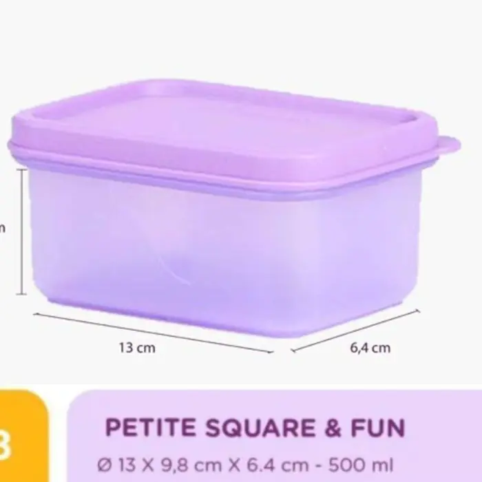 Gambar Tulipware Wadah Bekal Kotak Makan Petite Twin Tulipware 13x9.8x6.4cm Anti Bakteri BPA Free Peralatan Kitchenware dari asrigiat Kota Bogor 4 Tokopedia