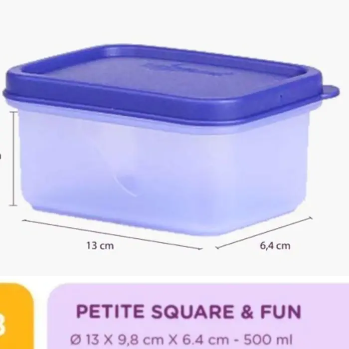 Gambar Tulipware Wadah Bekal Kotak Makan Petite Twin Tulipware 13x9.8x6.4cm Anti Bakteri BPA Free Peralatan Kitchenware dari asrigiat Kota Bogor 5 Tokopedia