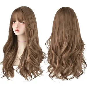 Wig Rambut Palsu Gelombang Korean Style Model Wavy Panjang 51cm WMO YUC8291-3