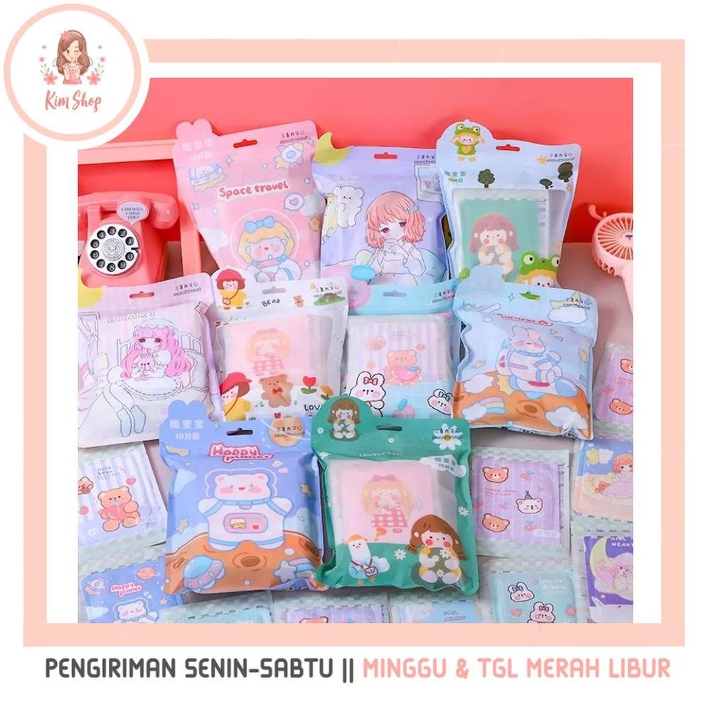 Terbaru KIM SHOP - 10pcs Sticker Warm Koyo Pereda Nyeri Haid Menstruasi Penghangat Tubuh Datang Bulan Mens Pegal / Menstrual Care Plester Hot Warmer Patch 1pack - FRUIT