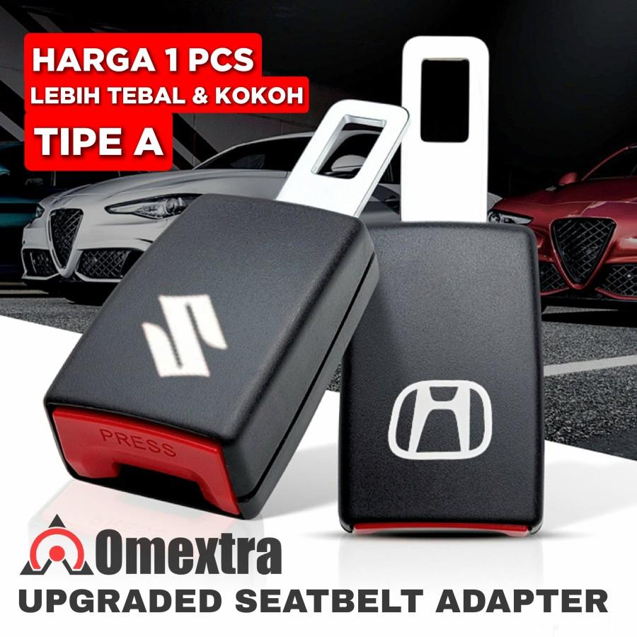 Fullmetal Omextra Seat Belt Buckle Seatbelt Extension Sabuk Pengaman - TIPE A, NO LOGO