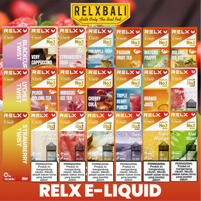 Jual RELX Refill E-Liquid Pod 30ml Original Series 100% Original - Taro  Scoop - Kota Denpasar - Relx Bali | Tokopedia