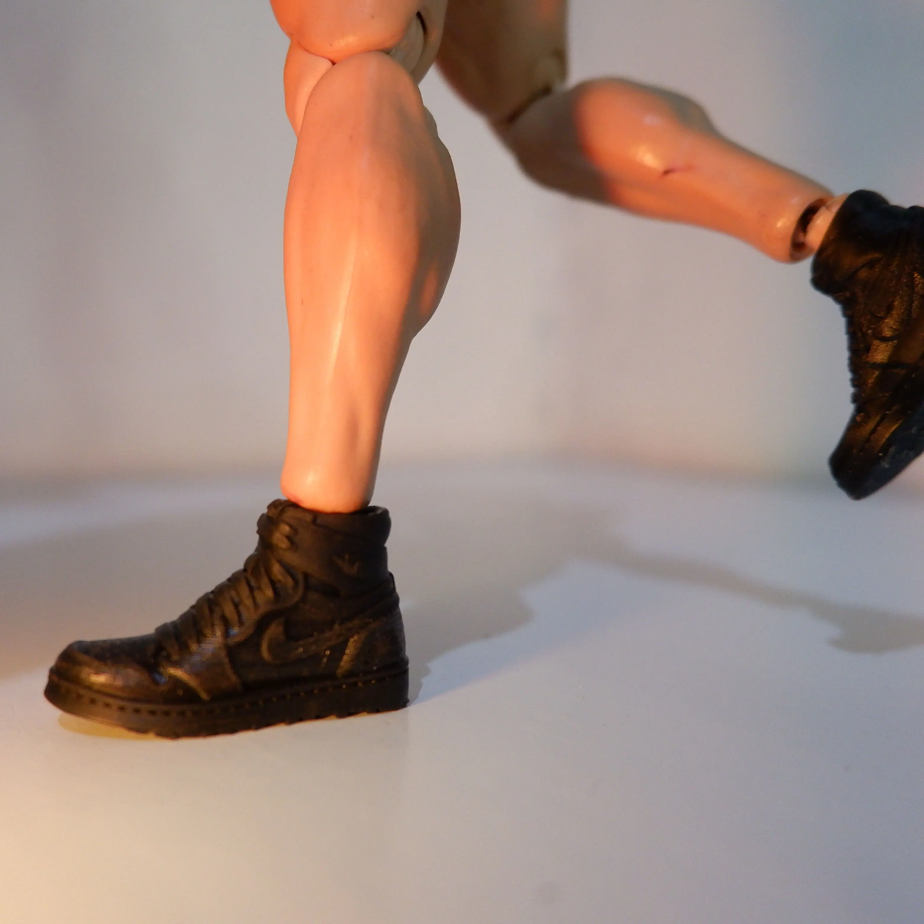 Shoes Sepatu untuk kitbash Action Figure SHF Mafex Mezco Revoltech Notaman Nwtoys Damtoys Romankey Vtoys Damtoys Adam