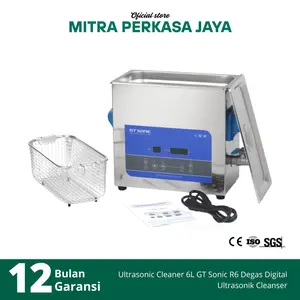 Ultrasonic Cleaner 6L GT Sonic R6 Degas Digital Ultrasonik Cleanser