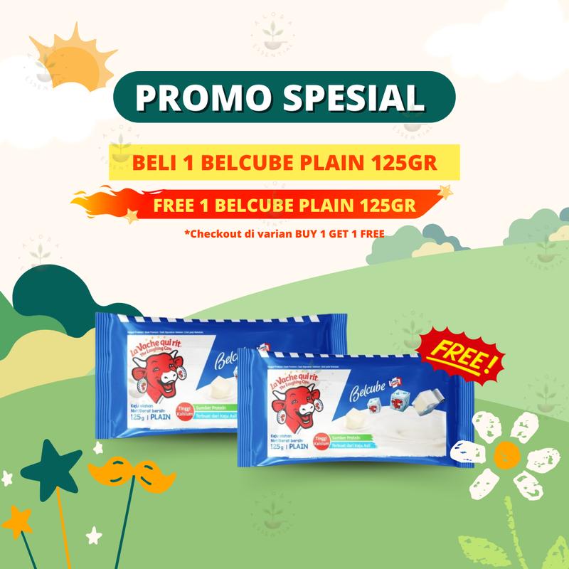 Keju Belcube Cheese Spread 125 gr - Belcube Keju Bayi MPASI 24 kotak 1