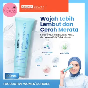 [UPSIZE] 100 Ml Cleora Beauty 3 Minutes Exfoliating Gel