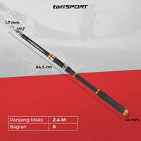 Gambar Joran Pancing Antena TaffSPORT Portable Telescopic Fishing Rod - C562L - 2,1 m dari Taffware Official Store Kota Administrasi Jakarta Barat 5 Tokopedia