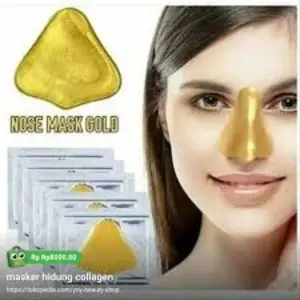 Masker Hidung Collagen / Masker Komedo / Gold Collagen Nose Mask 25gr
