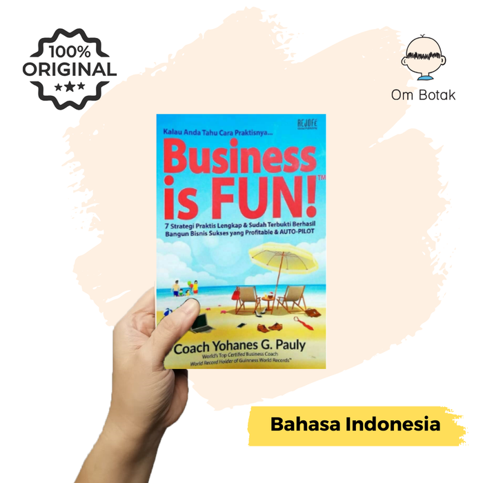 Gambar Business is Fun. Coach Yohanes G Pauly dari Om Botak Shop Kab. Tangerang Tokopedia