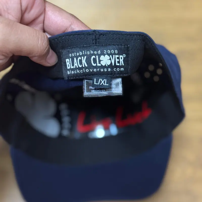 Topi Golf Black Clover Asli Semua Ukuran Unisex - Caps, Outdoor 5