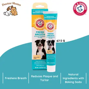 Arm and Hammer Fresh Breath Toothpaste Pasta Gigi Anjing Odol Dog