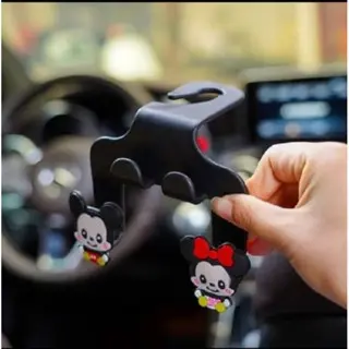Hanger Kursi Mobil Gantungan Barang 2 Sisi  2IN1 Gantungan HP Mobil Serbaguna / Kait Kursi Mobil Universal / Car Hook Hanger Mobil