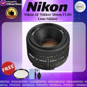 Nikon AF NIKKOR 50mm f1.8D - Lensa Nikon 50mm F1.8 D