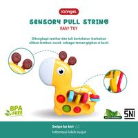 Gambar IQ Angel Sensory Pull String Baby Toy / Mainan Edukasi Bayi dan Anak Melatih Sensorik Motorik / Sensory Play - GIRAFFE dari IQAngel Kota Tangerang 3 Tokopedia