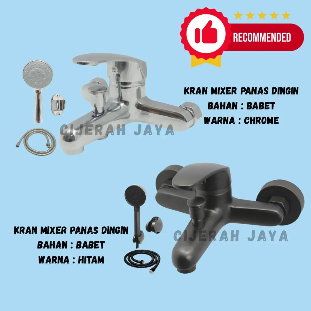 KERAN KRAN AIR PANAS & DINGIN / KRAN MIXER / KRAN SHOWER SET BATHTUB