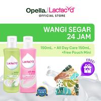 Gambar Lactacyd Odor Fresh 150ml + Lactacyd All Day Care 150ml - Pembersih Kewanitaan Anti Iritasi dan Bau Tak Sedap dari Opella Indonesia Kab. Tangerang 1 Tokopedia