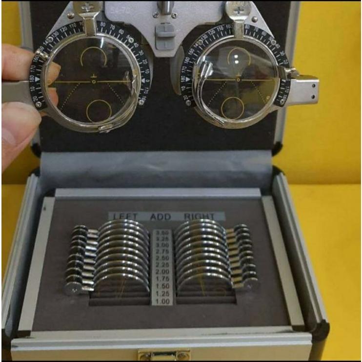 (SALE) TRIAL LENS LENSA PROGRESIFE/ALAT TES PERIKSA MATA PROGRESIFE