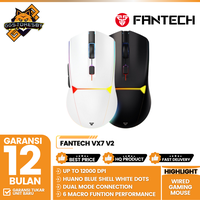 Gambar FANTECH VX7V2 | VX7-V2 WIRED GAMING MOUSE WITH MACRO RGB LIGHT - Hitam dari GGSTORESBY Kota Surabaya 1 Tokopedia