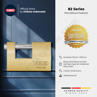 Gambar ABUS Gembok Anti Karat 82 Series Monobloc - Germany - 82/90 dari GGEsta Indonesia Kota Administrasi Jakarta Barat 1 Tokopedia