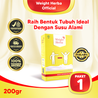 Gambar Weight Herba 1 Box - Susu Herbal Penambah Nafsu Makan & Berat Badan - 1 BOX dari Weight Herba_NEW Kota Administrasi Jakarta Utara 1 Tokopedia