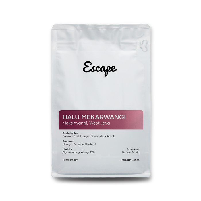Gambar Halu Mekarwangi - Honey Extended Natural - 100 g dari Escape Coffee Kota Depok Tokopedia