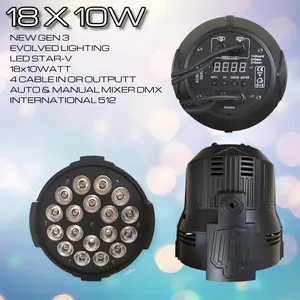 Lampu Lighting 18 x 10Watt Delta Pro 4Line