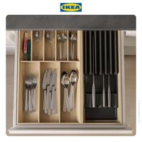 Gambar IKEA UPPDATERA Baki Tempat Pemisah Peralatan Makan Bahan Bambu 52x50cm dari IKEA Indonesia Kota Administrasi Jakarta Timur 5 Tokopedia