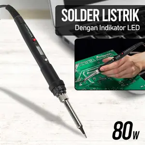 Electric Solder LCD Soldering Iron 80W 220V - JCD908S