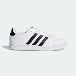 adidas gazelle silver green womens adidas Kids' Grand Court Lifestyle Tennis Lace-up Shoes main image 1