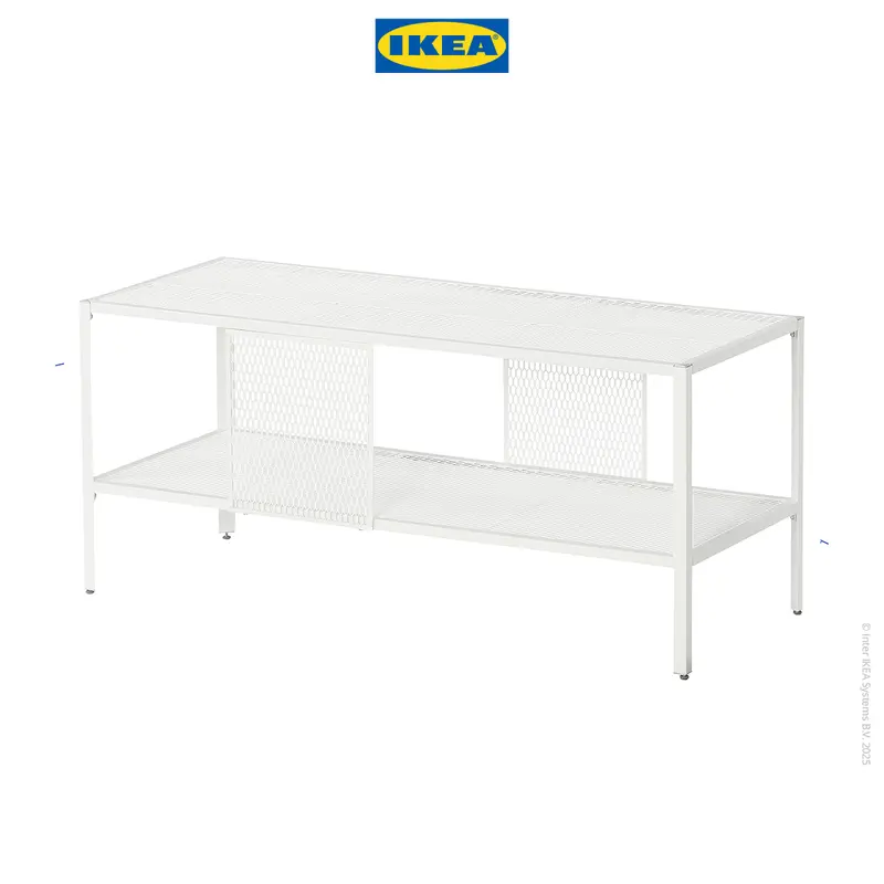 IKEA BAGGEBO Meja TV Minimalis Putih 90x35x40 cm 1