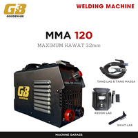 Gambar Mesin Las 450 watt MMA 120 GB Premium Quality dari MACHINE GARAGE Kota Medan 4 Tokopedia