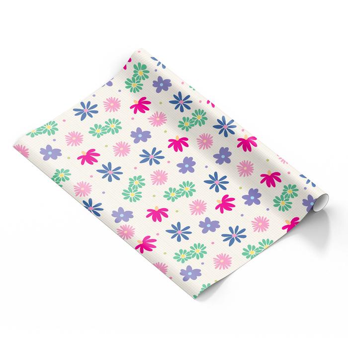 Gambar Capricorn Design Kertas Kado Reguler Flower | Giftwrap Aesthetic – GWK 097 - 1 PCS dari Capricorn Design Kota Tangerang Selatan Tokopedia