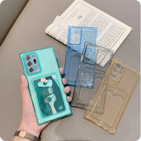 Gambar Case Colour Card Clear Suitable for Samsung Galaxy Note 20 Ultra S21 S22 S23 S24 S25 S25+ Fe A06 A16 Softcase Slot Card Colour Warna Cover Protection Rubber Yellow Casing - Note 20 dari Metoocel Kota Semarang 3 Tokopedia